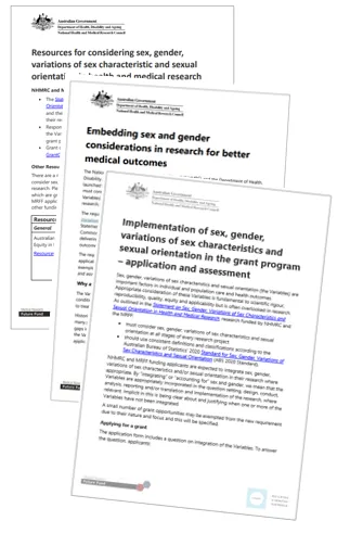 Three cover images of MRFF publictions