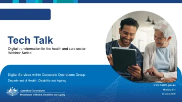 Digital Transformation Tech Talk – 10 June 2026 | Australian Government ...