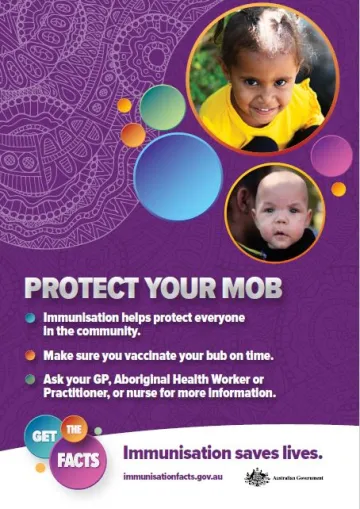 Childhood Immunisation Education Campaign Indigenous image