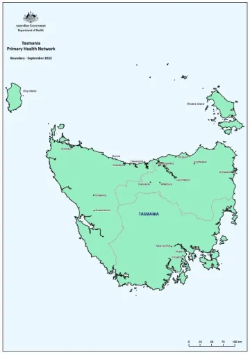 Tas PHN boundary map