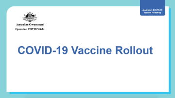 COVID-19 vaccination daily rollout update cover image