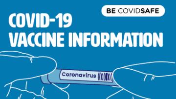 covid-19 vaccine tile