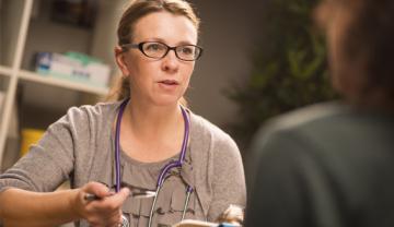 young female doctor
