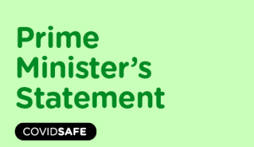 Prime Minister's update covid-19 tile