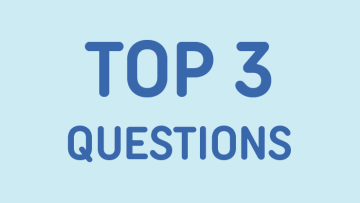 Top 3 questions