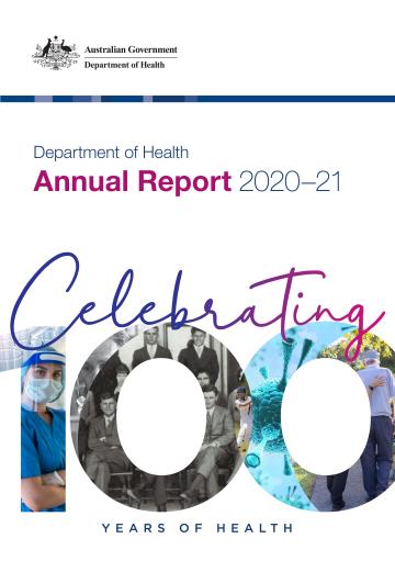 Department of Health Annual Report 2020–21