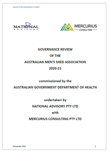 AMSA Governance Review – final report