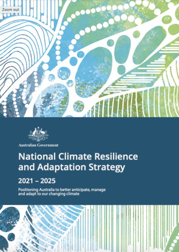 Cover image for National Climate Resilience and Adaptation Strategy 2021-2025