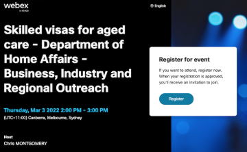 Skilled visa options for aged care providers – All other providers