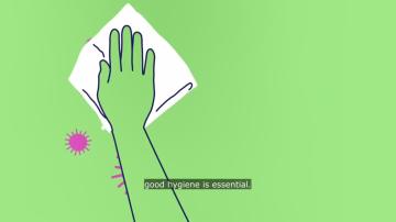 Good hygiene is essential