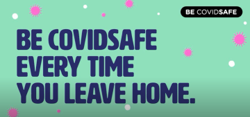 Be COVIDSafe every time you leave home cover