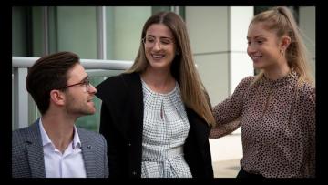 Graduate testimonials video