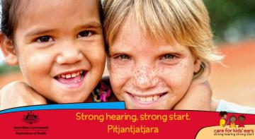 Cover image for Care for Kids’ Ears talking book – Pitjantjatjara