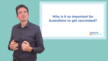 Jame's vaccination experience screenshot