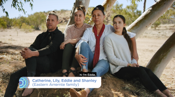 Eastern Arrente family from Alice Springs tell us why they got vaccinated