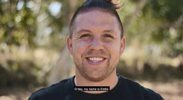 COVID-19 vaccination – Video – Eddie from Alice Springs encourages everybody to get their COVID-19 vaccination
