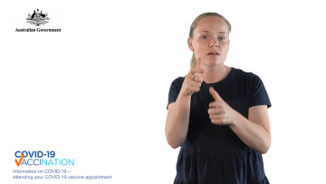video still of Auslan video