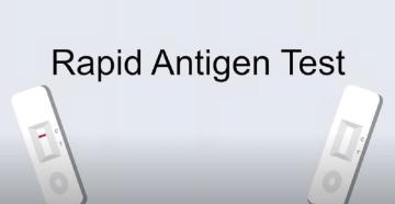 Rapid Antigen text tile