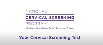 Your cervical screening test cover