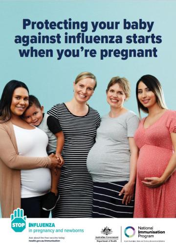 Maternal Vaccination Campaign Influenza Image