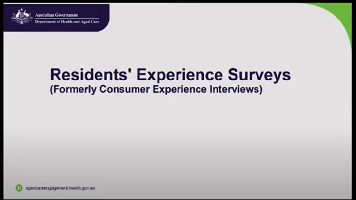 2023 Residents’ Experience Surveys