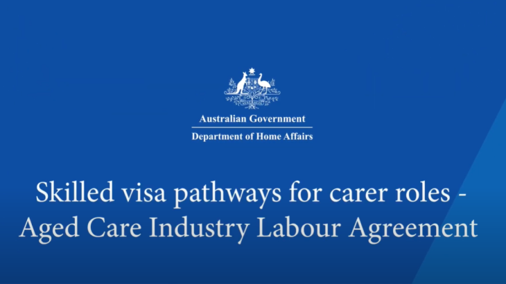 Aged care Industry Labour Agreement – webinar recording