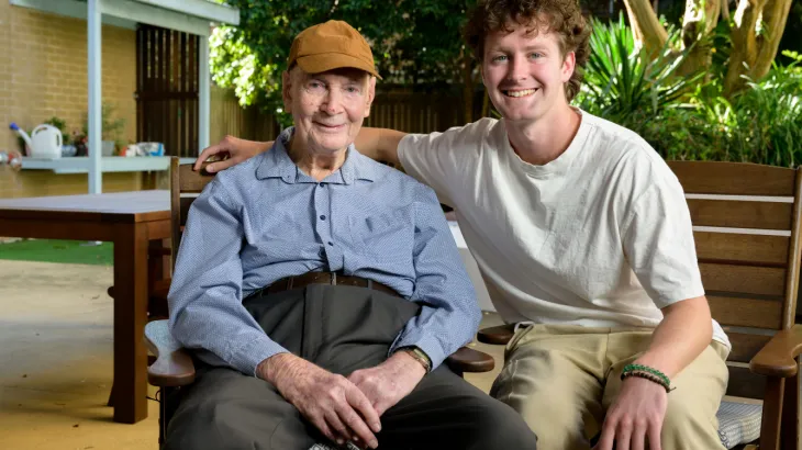 Aged Care Volunteer Visitors Scheme (ACVVS) – Fergus & Ron’s story
