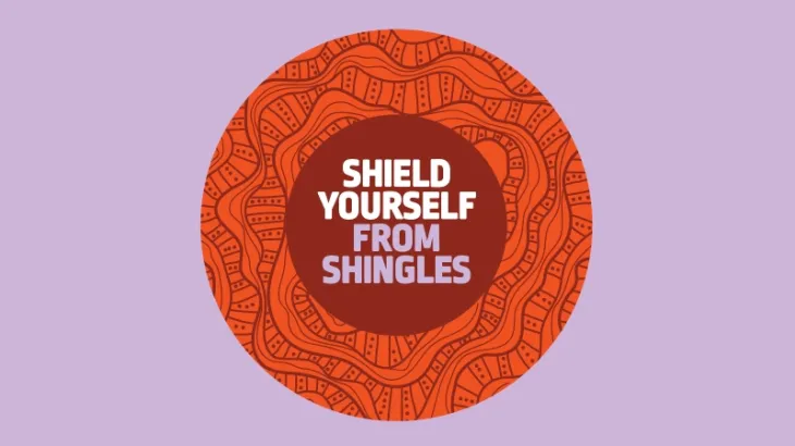 Shield yourself from Shingles logo