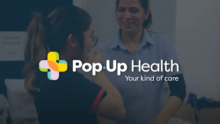 Pop-up health video