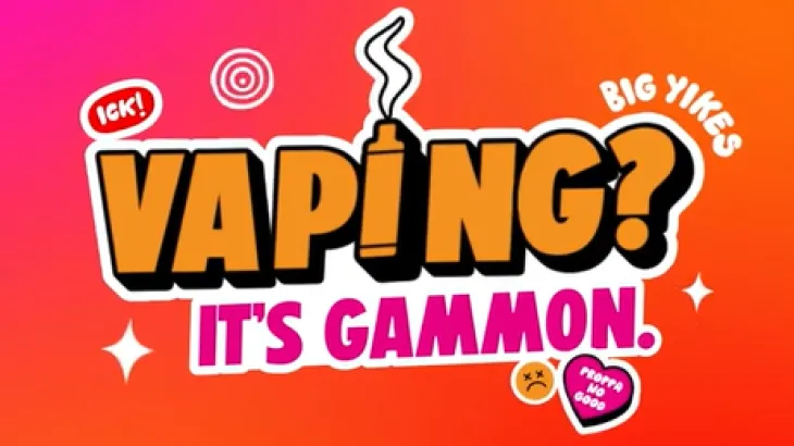 Vaping is gammon