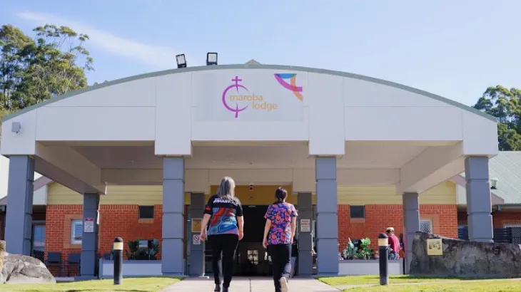 Image of 2 Aged care nurses walking