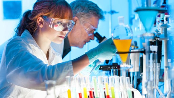 Photo image of  2 laboratory technicians 