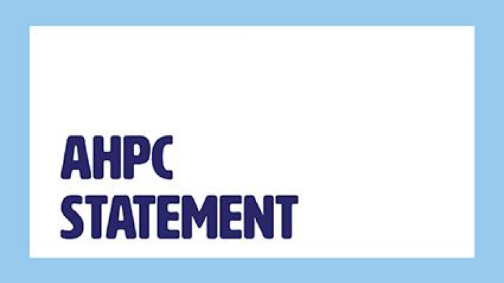 AHPC statement logo