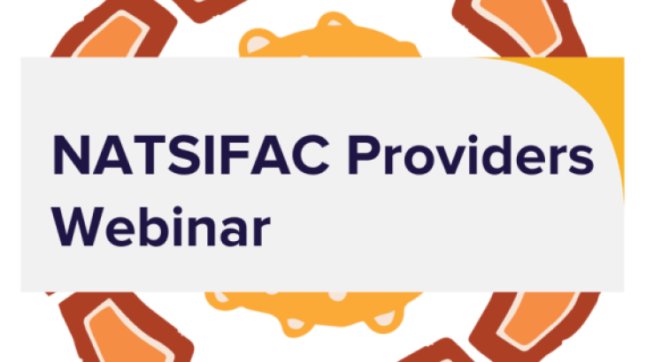 Cover slide NATSIFAC Providers webinar