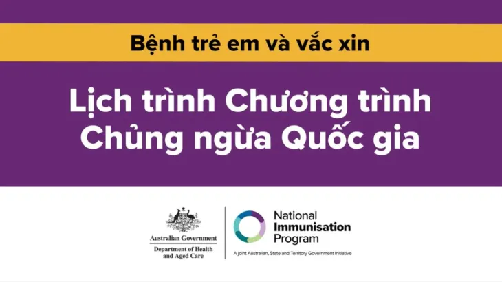 Lịch trình chủng ngừa cho tuổi thơ là gì? 