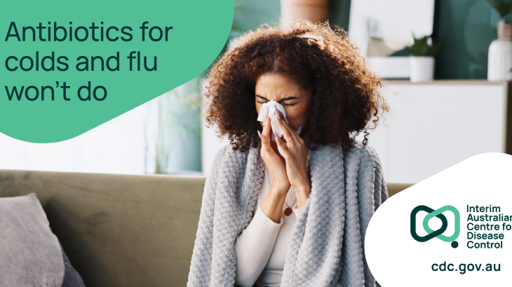Antibiotics won't do for colds and flu tile