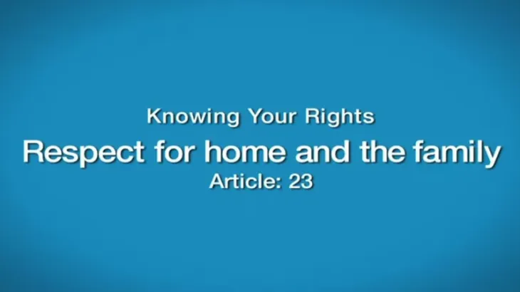 Knowing your rights (Articles 23, 28, 26, 29 and 30) – United Nations Convention on the Rights of Persons with Disabilities