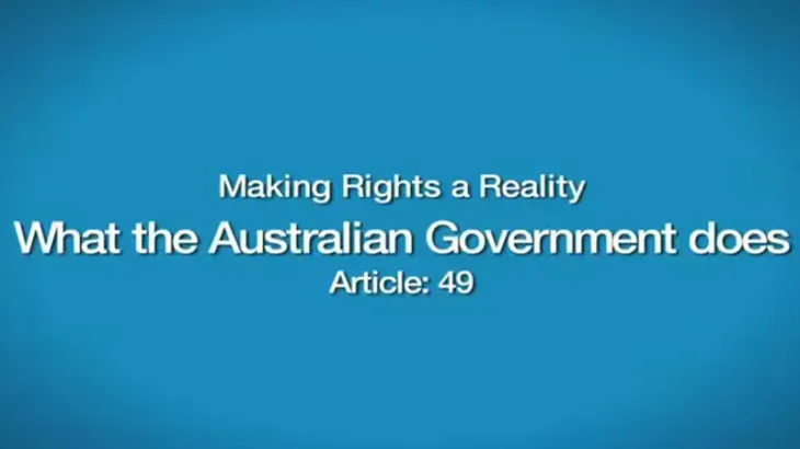 Making rights a reality (Articles 49, 4, 8, 31, 32 and 33) – United Nations Convention on the Rights of Persons with Disabilities