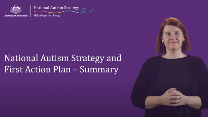 National Autism Strategy and First Action Plan – Summary