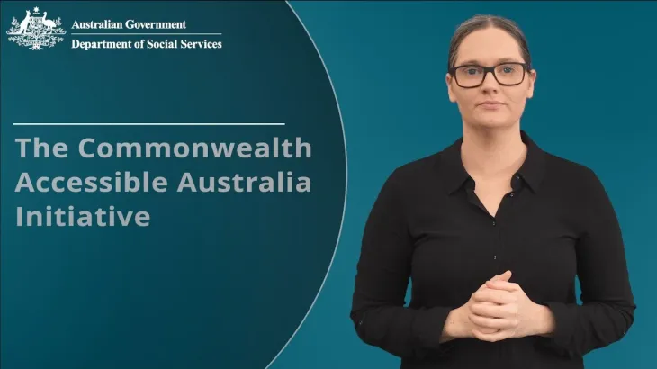Auslan Translation for the Accessible Australia initiative