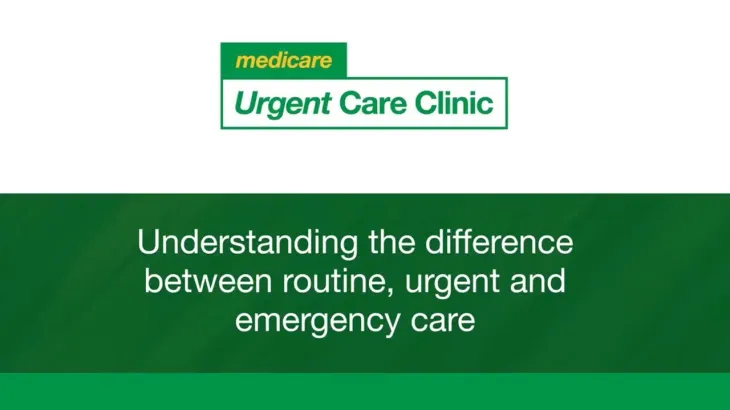 Understanding the difference between routine, urgent and emergency care – animation