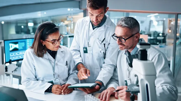 Group of 3 scientific analysis 