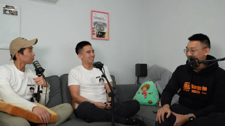 Screen capture of the Rice n Mics Podcast – staying healthy in our 20’s