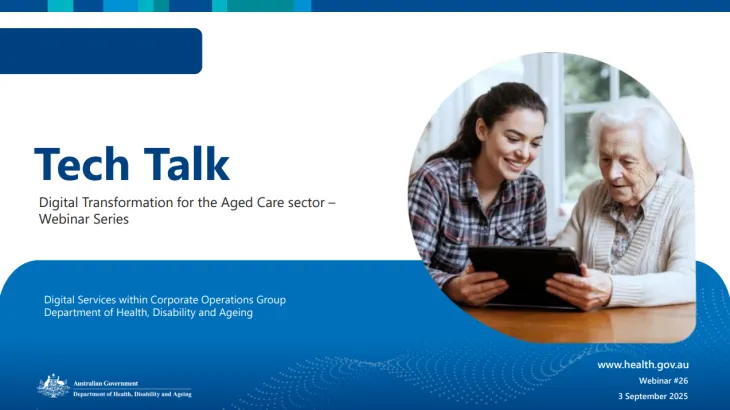 Digital Transformation Tech Talk cover page