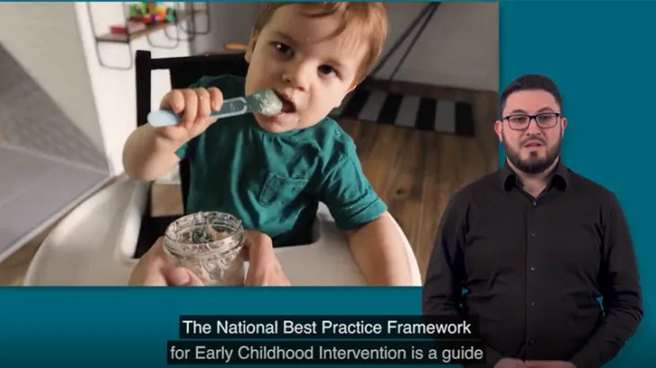 The National Best Practice Framework for Early Childhood Intervention – An overview for families