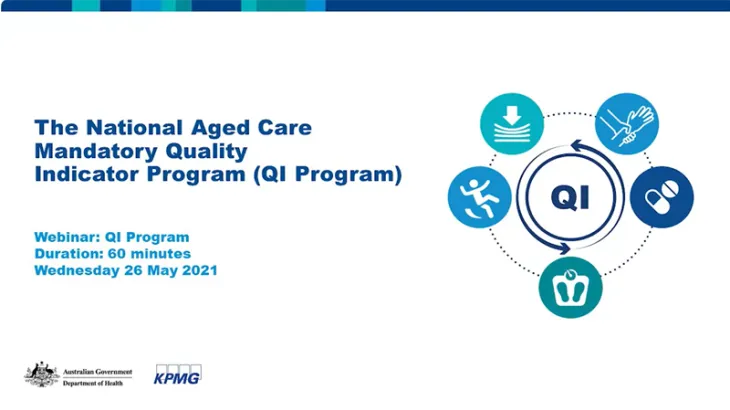 The National Aged Care Mandatory Quality Indicator Program (QI Program) Webinar