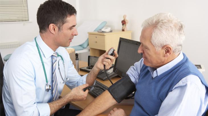 doctor consulting with patient