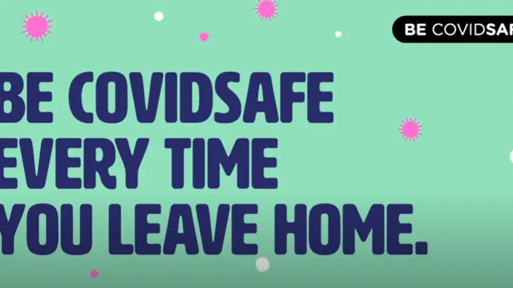 Be COVIDSafe every time you leave home cover