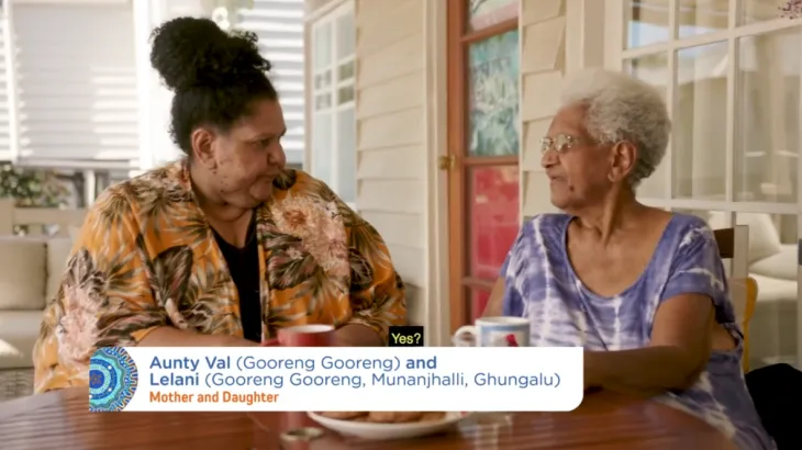 Aunty Val and Lelani talk about COVID-19 vaccines