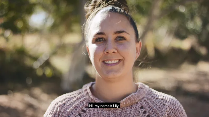 COVID-19 vaccination – Lily from Alice Springs urges young women to get their COVID-19 vaccine